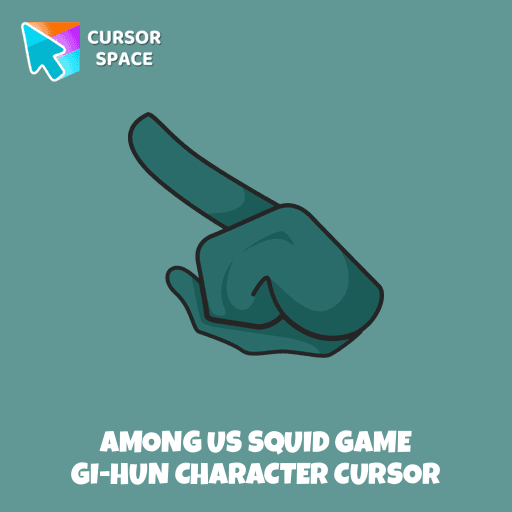 Among Us Squid Game Gi-Hun Character cursor